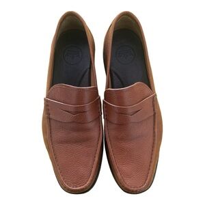 Sz 10 Peter Millar Tan Leather Loafers